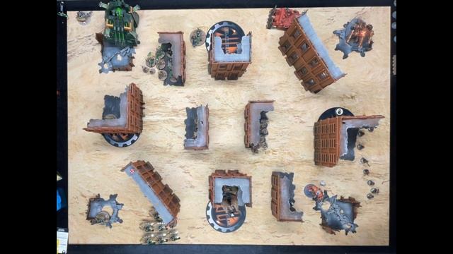 Necrons vs Chaos Space Marines Warhammer 40k Battle Report 10th Edition. смотреть онлайн