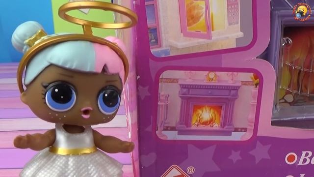 Мультик Подарок маме на День Рождения от Насти и Супер ЛОЛ Гостиная для кукол Barbie смотреть онлайн