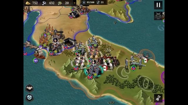 What if the South won the Civil War? EW6:1914 1861 FULL CONQUEST GAMEPLAY смотреть онлайн
