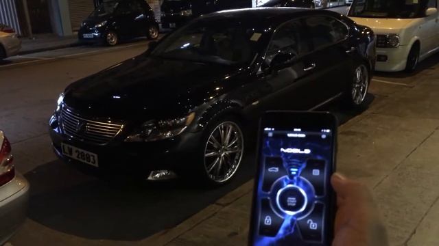 LEXUS LS OEM PTS REMOTE START & CONTROL BY SMART PHONE APP