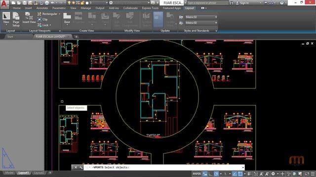 Como fijar la escala de un VIEWPORT en AutoCAD смотреть онлайн