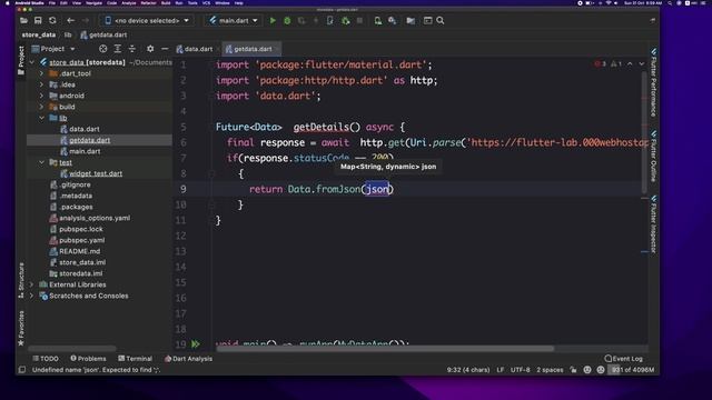 Fetch Data from the Internet Flutter JSON Tutorial | Part 4 смотреть онлайн