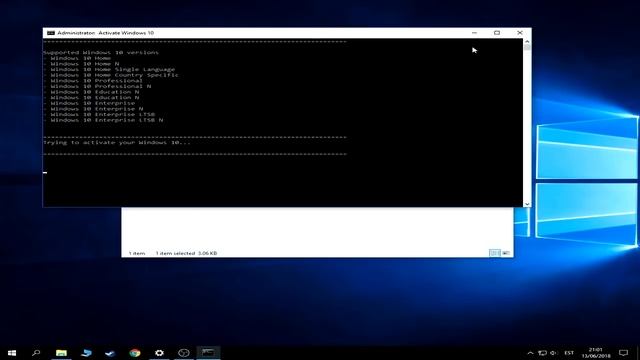 Windows 10 Activator Free [2018] Keygen смотреть онлайн