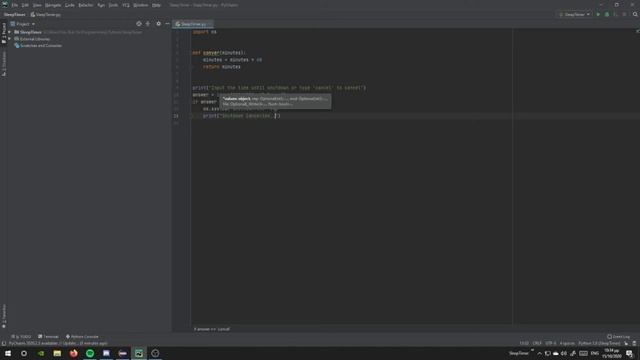 How to create a Sleep Timer using Python (2020) смотреть онлайн