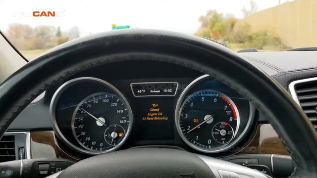 Mercedes-Benz Check Engine Oil At Next Refueling