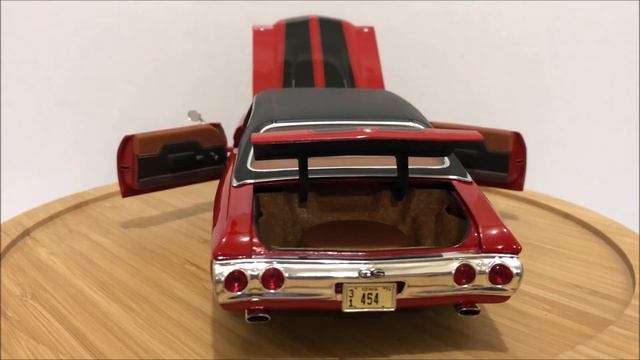 CHEVROLETE, CHEVELLE SS, 454, 1971, 1/18 MAISTO. смотреть онлайн
