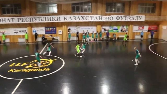 КНПК - Жас. Счёт 5:4. ЛЛФ Караганда. Вторая лига. 12 тур. 27.01.2019г. смотреть онлайн