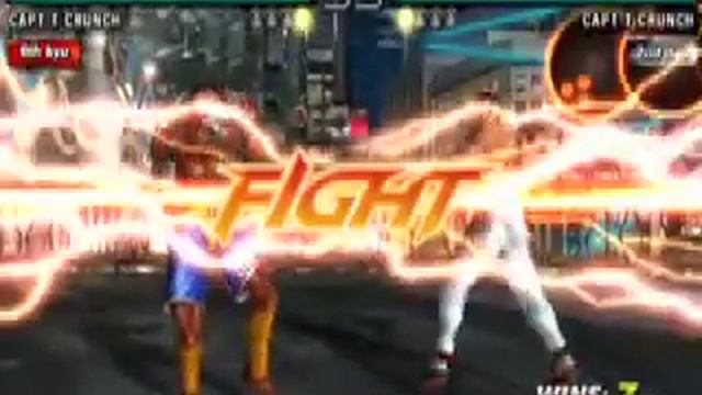 Tekken DR Capt T Crunch (Law) Vs Deth Klock Mugetsu (Bruce)