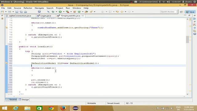 Java swing tutorial using Eclipse - How to link JList with Sqlite database in Java смотреть онлайн