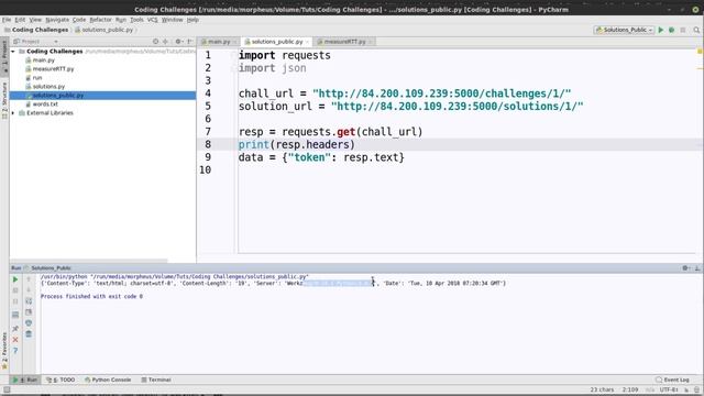 Coding Challenge #1 - Lösung смотреть онлайн