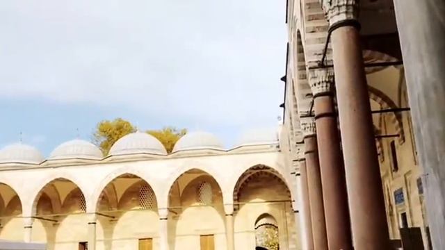 Adhaan (call To Prayer) At Old Ottoman Suleymaniye Mosque In Istanbul Turkey