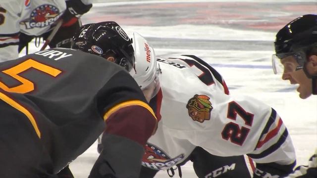 Lukas Reichel making it hard to the Blackhawks to keep him in Rockford смотреть онлайн
