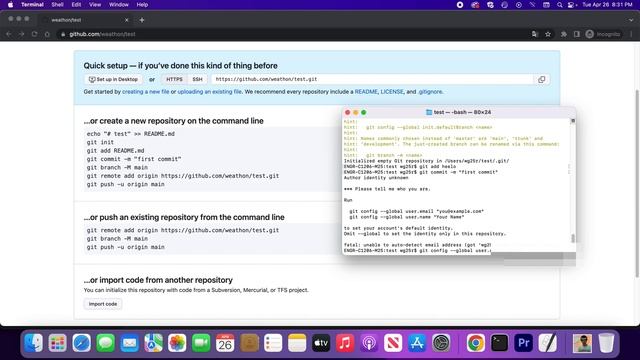 GitHub Tutorial - First Commit смотреть онлайн