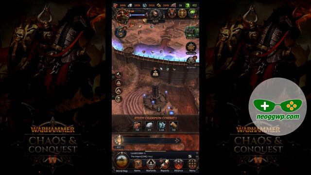 Warhammer: Chaos & Conquest (Android iOS APK) - Strategy Gameplay смотреть онлайн