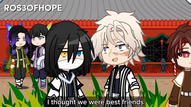 Everyone dresses like their favorite Hashira | Giyuu's angry | ros3ofhope смотреть онлайн