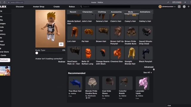 Как сделать комбо волос в роблокс/туториал/Всех с наступающим!? смотреть онлайн