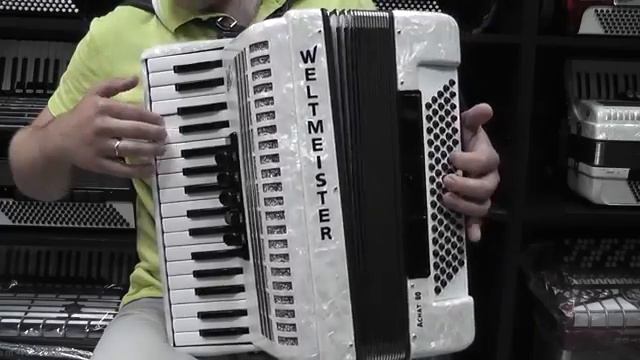 Катюша урок на аккордеоне Katusha Accordion Lesson