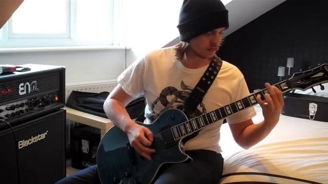 Epiphone Les Paul Custom Prophecy Plus EX Review смотреть онлайн