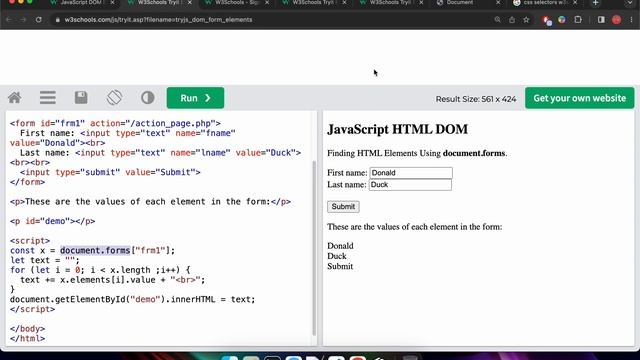 JavaScript HTML DOM Elements. #88 смотреть онлайн