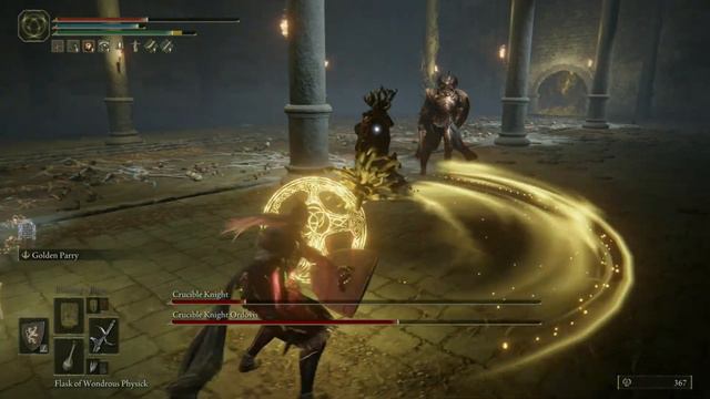 Elden Ring - Crucible Knight Ordovis and Step Bro[Blade of Death, Parry] смотреть онлайн