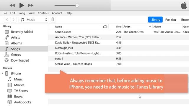 How to Transfer Music from Computer to iPhone with iTunes | Add songs from iTunes to iPhone смотреть онлайн