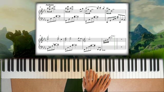 Zelda: Breath of the Wild Daruk's Theme / Trailer 2 piano - Life in the Ruins смотреть онлайн