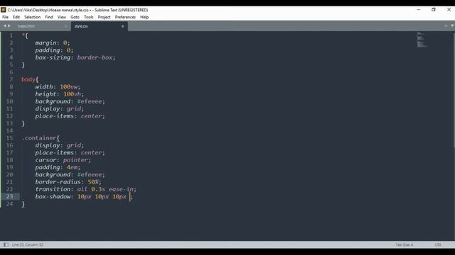 CSS3 КНОПКА PLAY С ЭФФЕКТОМ НЕОФОРМИЗМ НА САЙТЕ С ПОМОЩЬЮ HTML&CSS смотреть онлайн