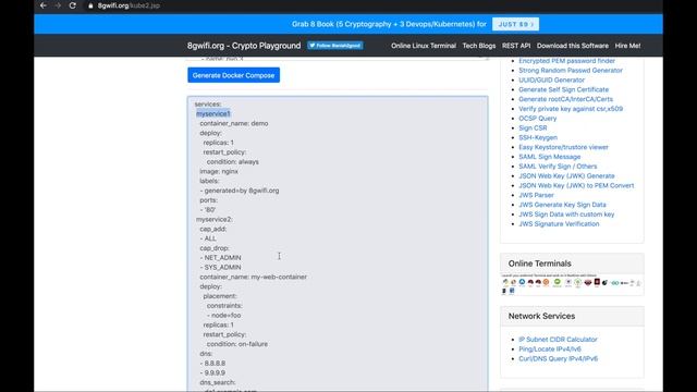 convert kubernetes to docker compose смотреть онлайн