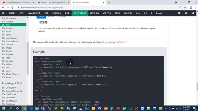 #4: Bootstrap 4 | for full video goto my playlist of learn Bootstrap....(1) смотреть онлайн