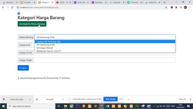 Menampilkan 3 Field Table dalam Satu Dropdown (PHP & MySQL) смотреть онлайн
