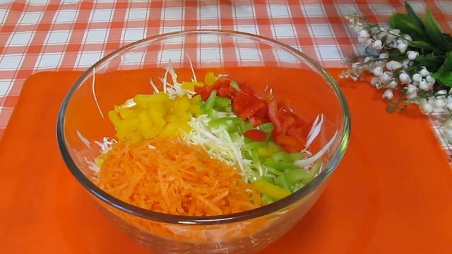 ПРЯНЫЙ САЛАТ из молодой капусты. Невероятно вкусно! Вам понравится и вы приготовите его не раз! смотреть онлайн