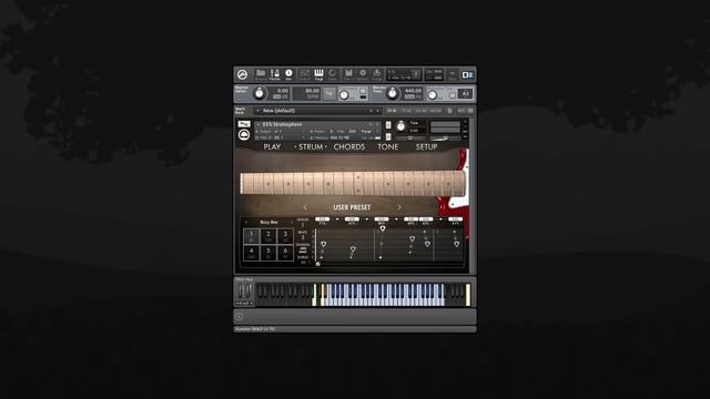 Evolution Electric Guitar Stratosphere - Mapping Overview