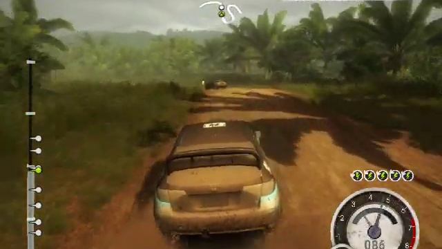 Colin McRae Dirt 2 Gameplay 8600 GT смотреть онлайн