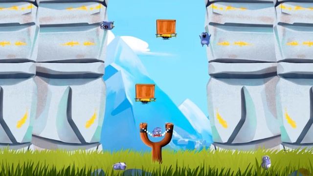 Медведь и лемминги - Grizzy and the Lemmings - Lemmings Sling. Zlata Game Time смотреть онлайн