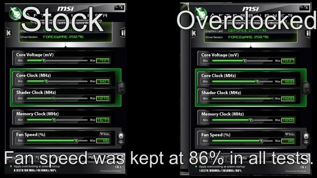 EVGA GTX 470 Stock Vs. Overclocked Temperature Comparison смотреть онлайн