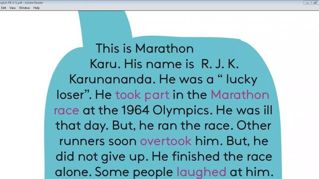 Grade 05 English Pupil's Book - Unit 05 ( Let's enjoy sports) Part 01 смотреть онлайн