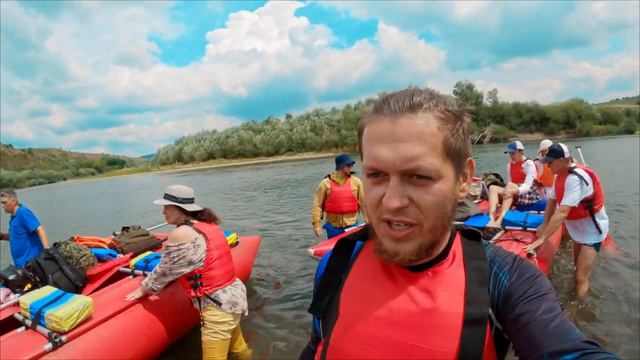 Сплав річкою Дністер. Vlog Ukraine | CyclingTime смотреть онлайн