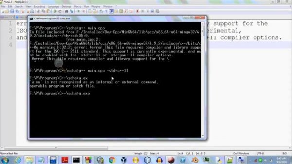 Solution: file requires compiler and library support for C++ 2011 standard | Enabling -std=c++11