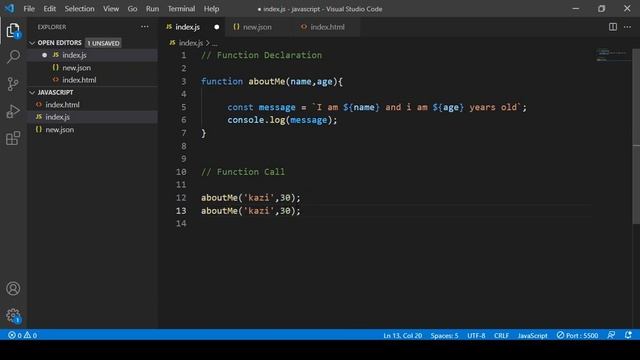 JavaScript for Beginners A -Z #49 | Function Basics смотреть онлайн