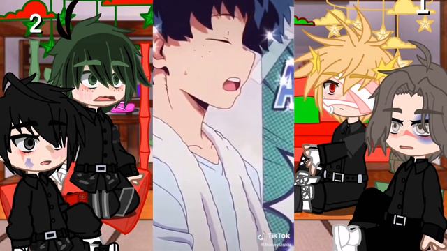🧡Реакция бывших обидчиков Деку на тик ток💚 бакудеку 1/?