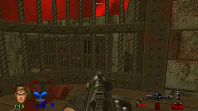 Brutal Doom: Doom 2 Reloaded - Map 22 - River Styx
