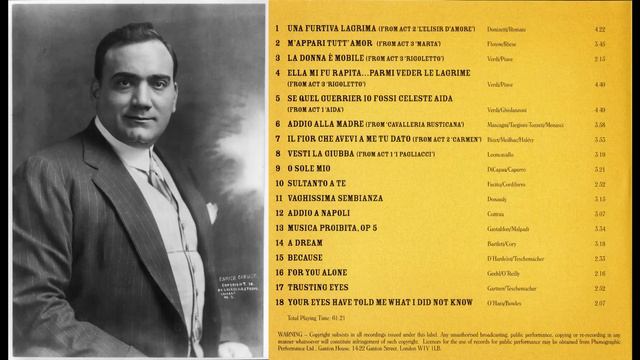 Enrico Caruso - The Greatest Recordings of Italy's greatest tenor смотреть онлайн
