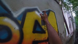 [GRAFFITI DAY] НАРИСОВАЛИ Ж%ПУ НА ЗАБРОШЕННОМ ЗАВОДЕ! #2 ГРАФФИТИ