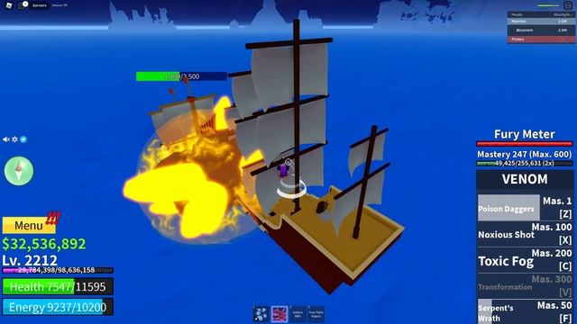 Ship Farming For Devil Fruits *GOT LEGENDARY!* | Blox Fruits Update 17.2 смотреть онлайн