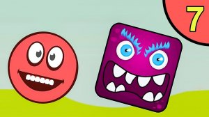 Несносный красный шар. Покатушки #7. Мультик ИГРА Red Ball 5 World на Игрули TV
