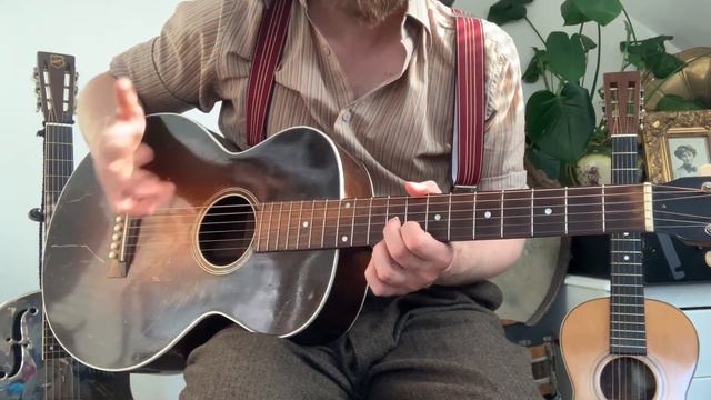 Play 32-20 Blues by Robert Johnson. Delta Blues Guitar Lesson! смотреть онлайн