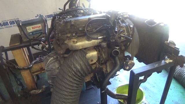 Проверка давления масла в двигателе D4CB 3541317 Starex CRDI 145л.с. смотреть онлайн