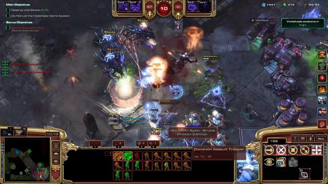 STARCRAFT 2 COOP MISSION BRUTAL +6 ON SCYTHE OF AMON | MENGSK & ARTANIS смотреть онлайн