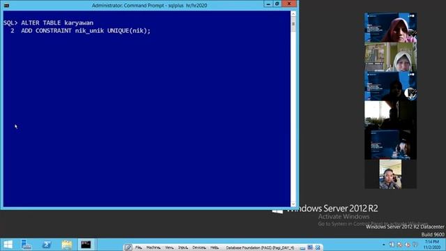 Pelatihan Database Foundations (Oracle Academy) Daring Kelas E Hari 5 Tahap 3 смотреть онлайн