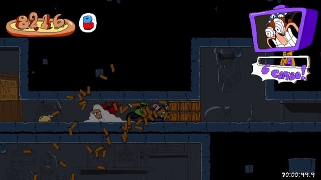 "Maybe if I hide in this pizza box, the Toppin Monsters won't see me!" | Pizza Tower Daily #5 смотреть онлайн